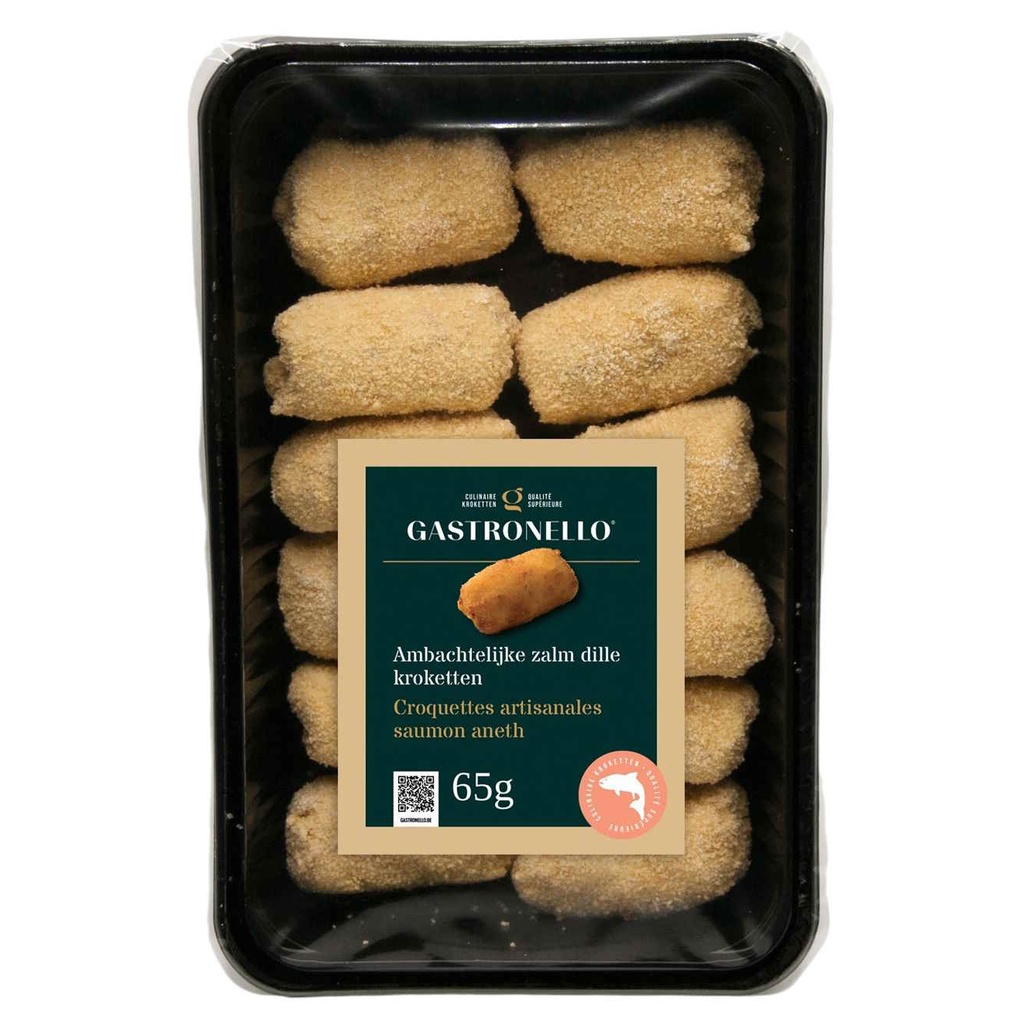 Croquette Saumon Aneth Gastronello 12 x 65 gr