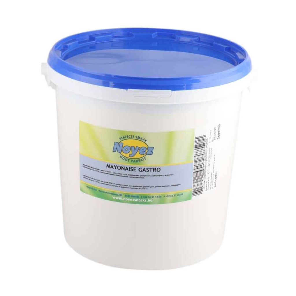 Mayonaise Noyez Couvercle Bleu 10 L