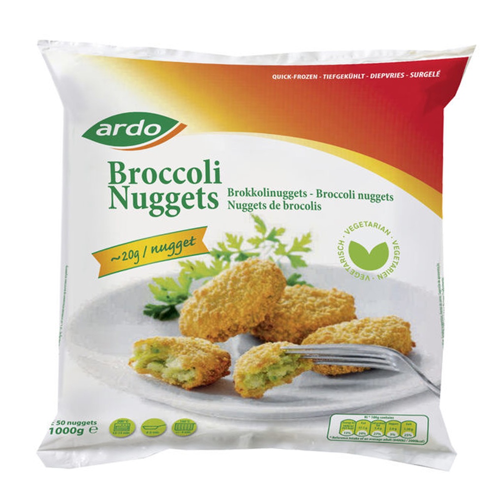 Nuggets de Broccoli Ardo 1 kg