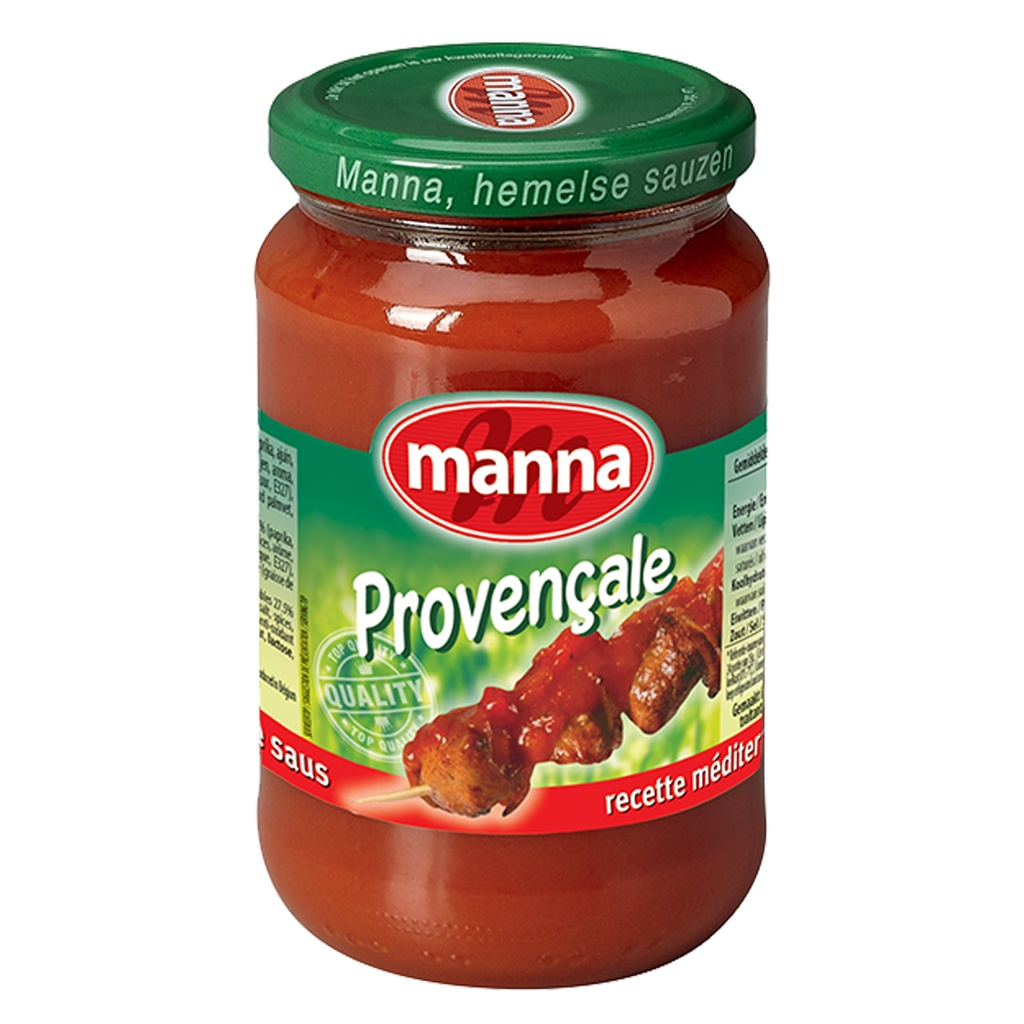 Sauce Provençale Manna Bocal en Verre 2 L