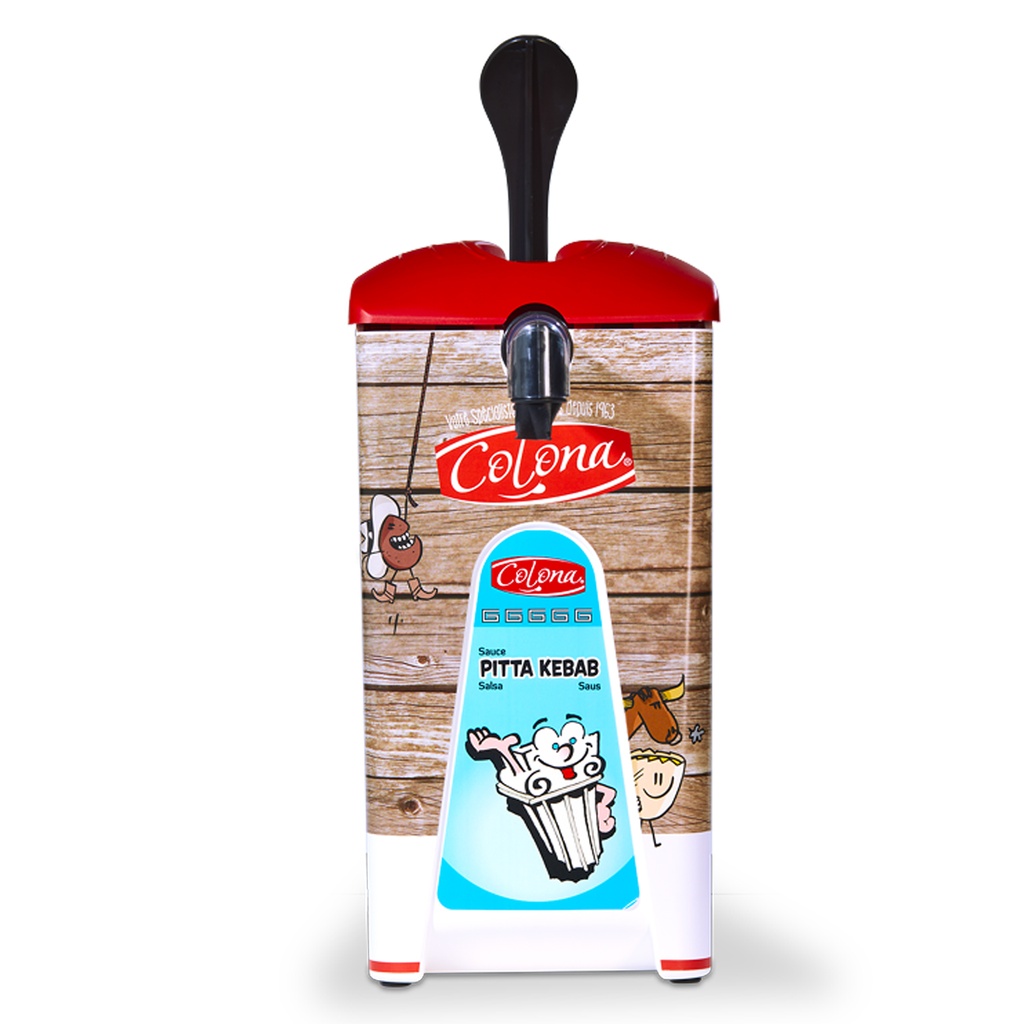 Sauce Pita Special Kebab Colona Poche 2 x 4 L