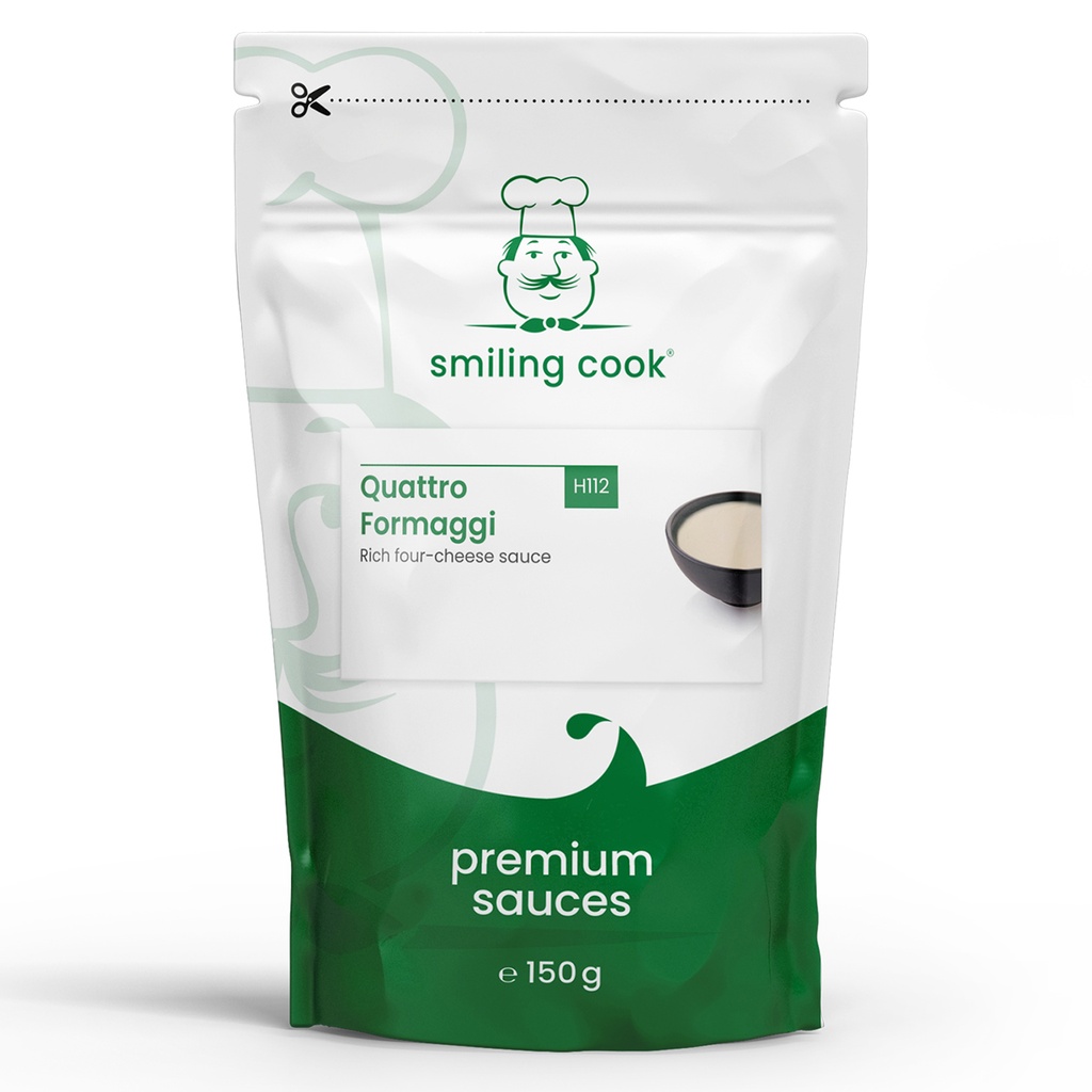 Sauce 4-Fromages Portion Smiling Cook 150 gr