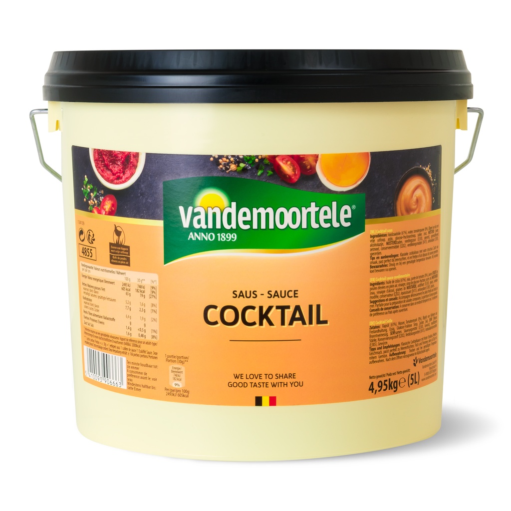 Cocktail Sauce Traiteur Vandemoortele 10 L