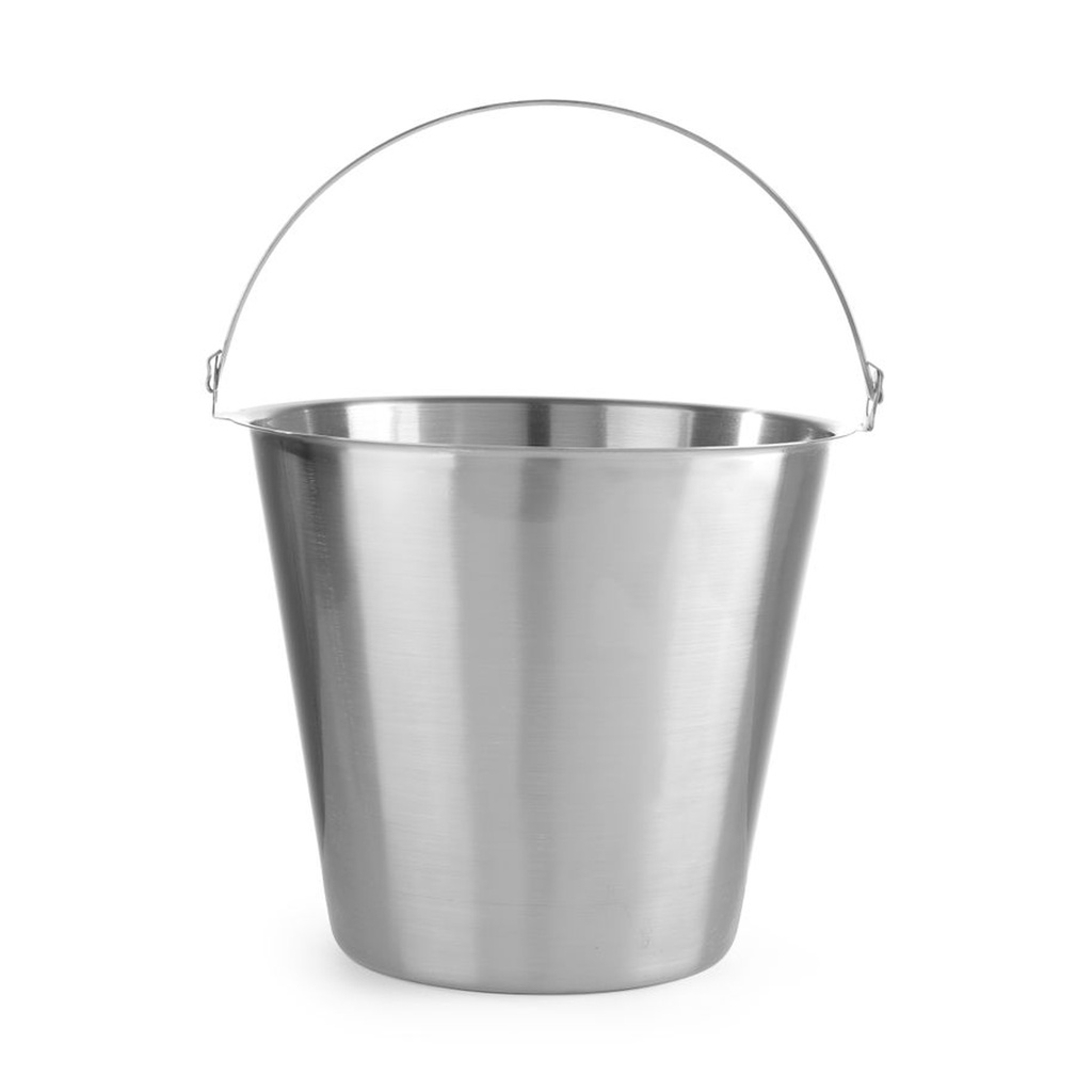 516744 Seau Inox 12 L Hendi