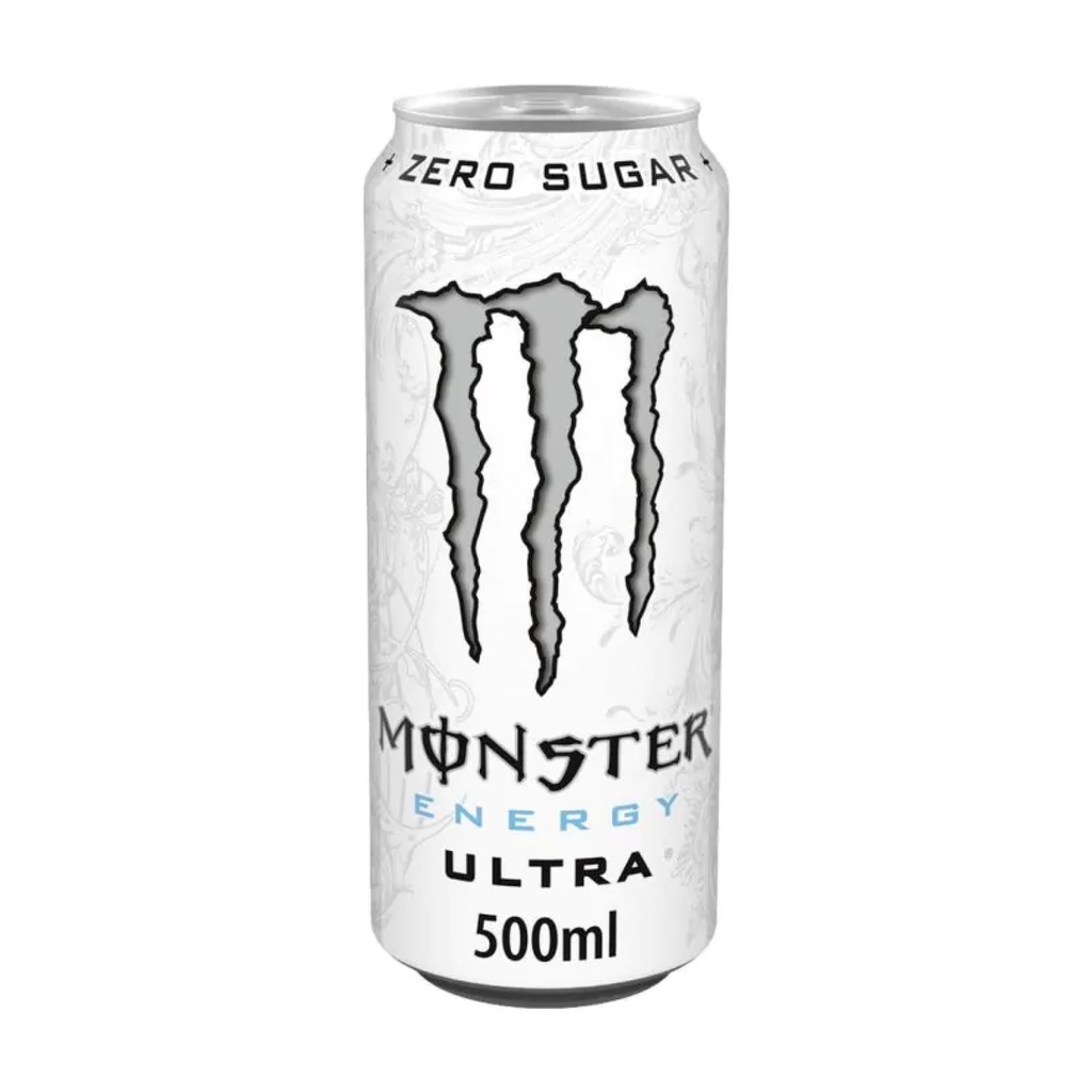 Monster Ultra White Canette 24 x 50 cl