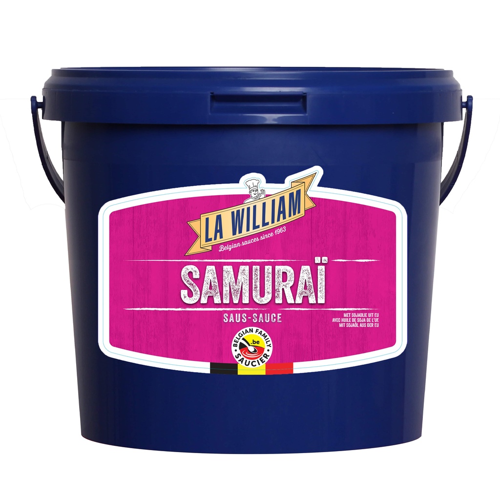 Samurai La William Seau 9,8 kg
