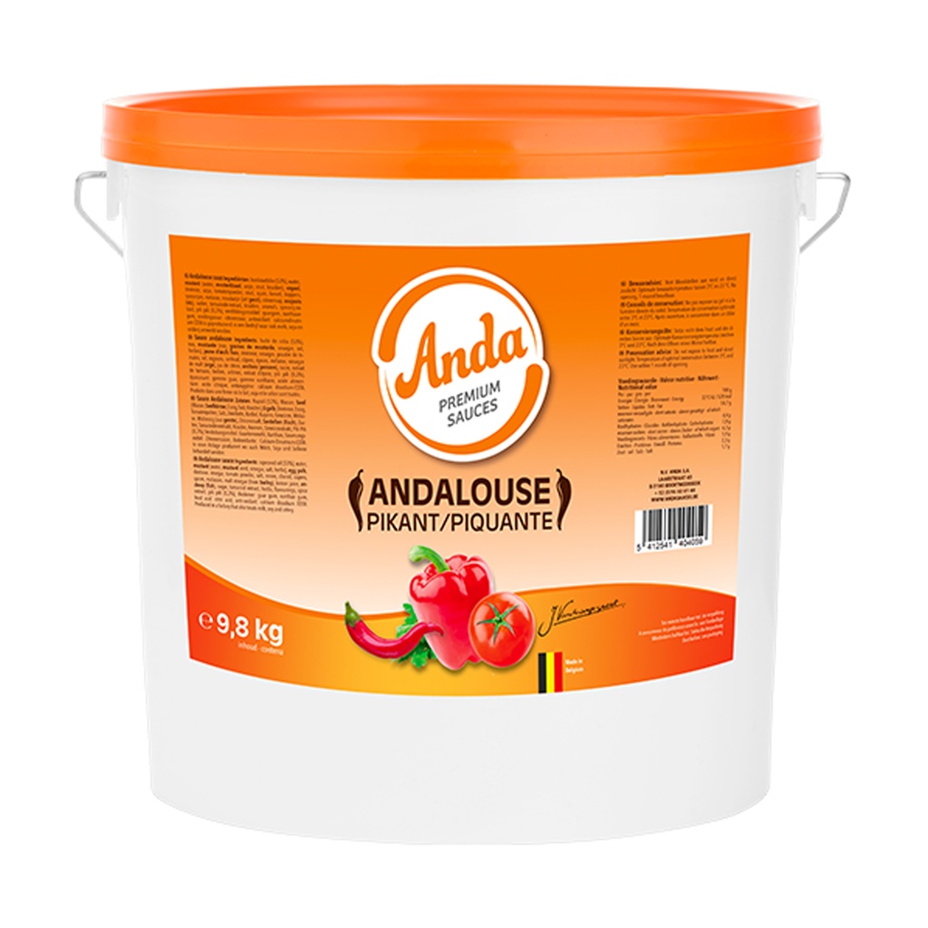 Sauce Andalouse Piquante Anda Seau 10 L