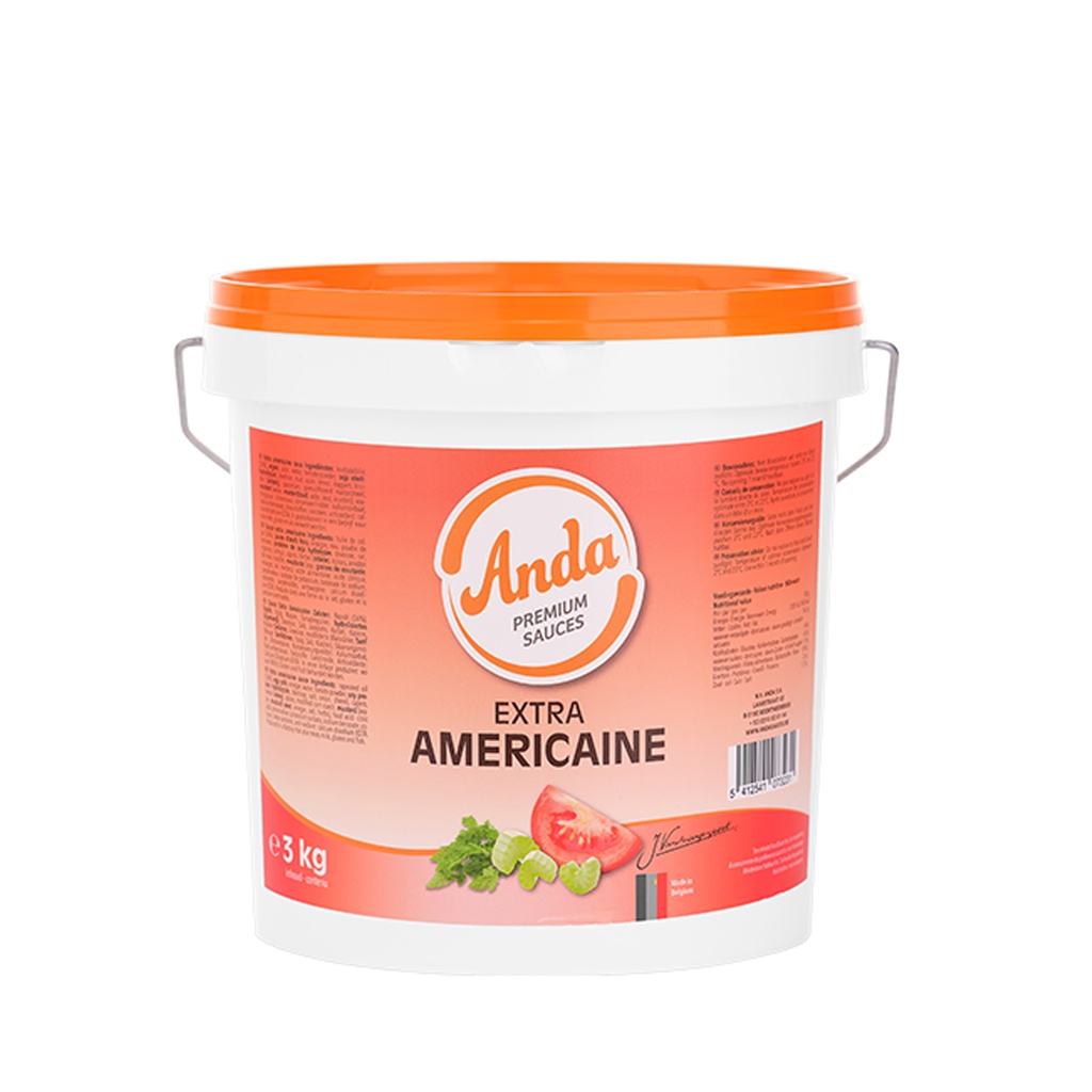 Américaine Extra Anda Seau 3 kg