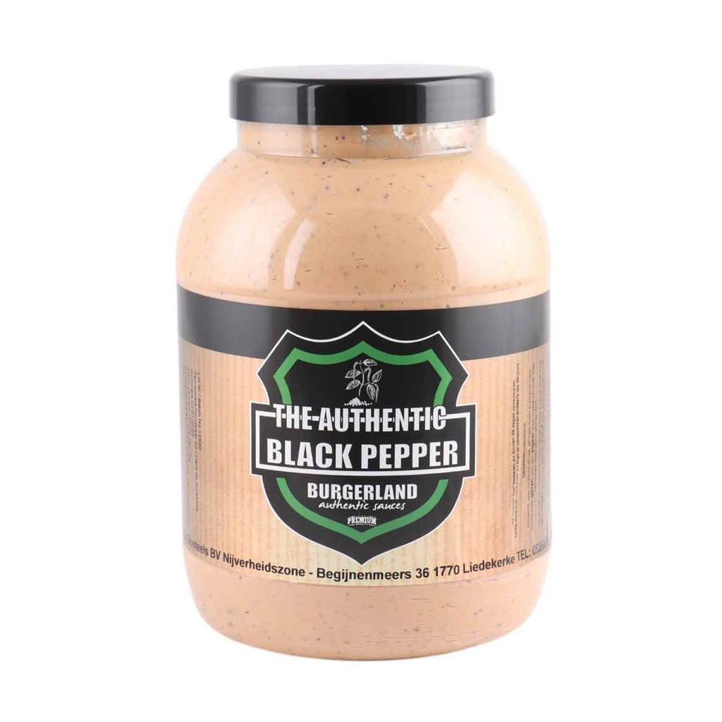 Black Pepper Burgerland Pet 3 L