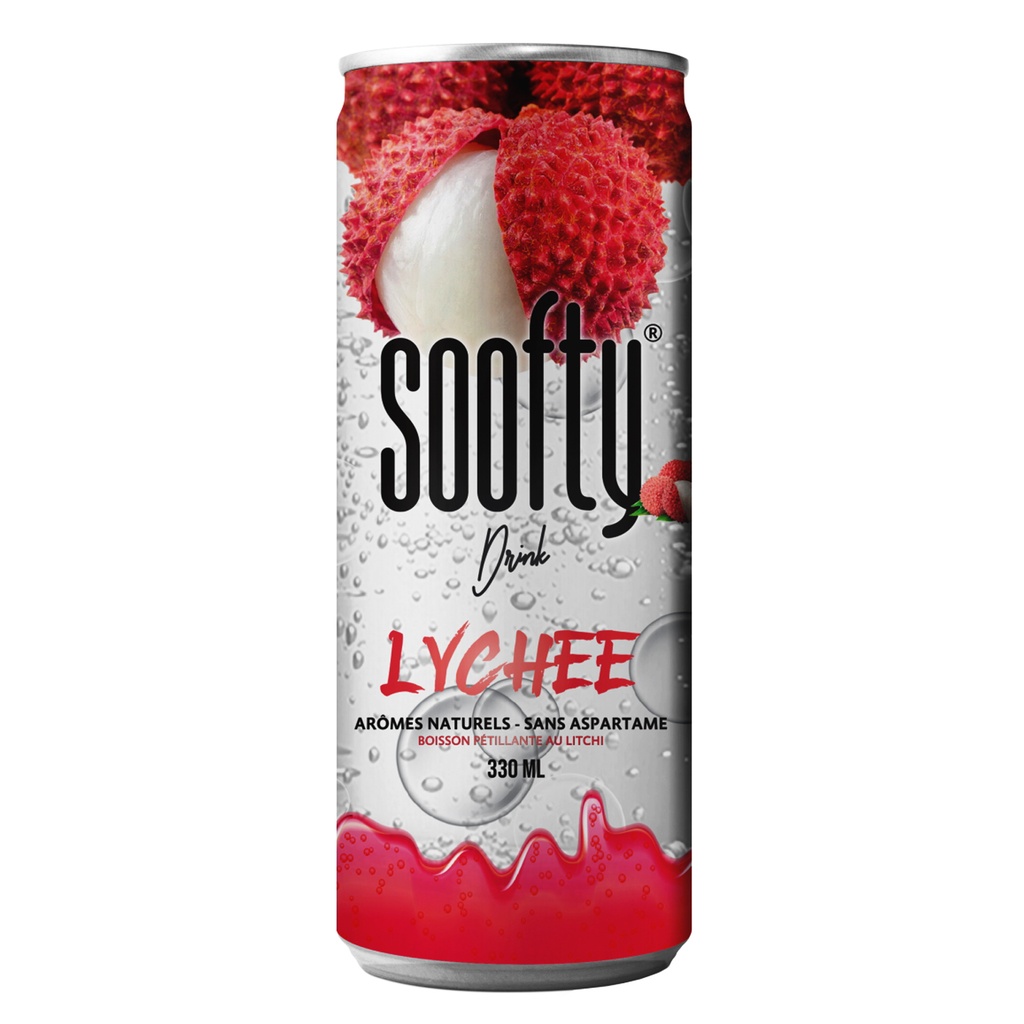 Soofty Litchi Can 24 x 33 cl