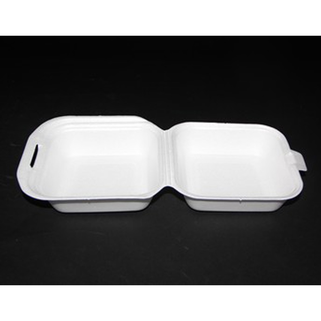 Hamburgerbox groot xps/Isomo Wit Ip 6 (1672) 125 pcs
