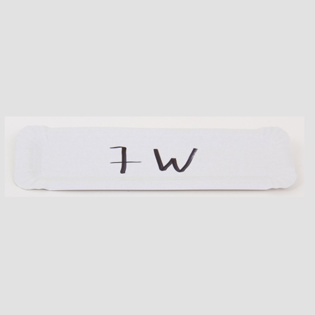 Plateau W7 - 6,5 x 22 cm - 250 pcs