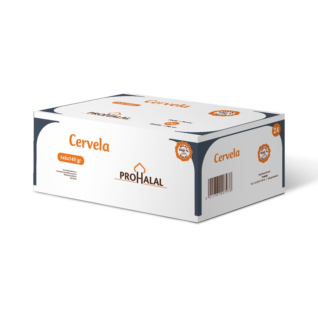 Cervela Prohalal Vanreusel 24 x 140 gr