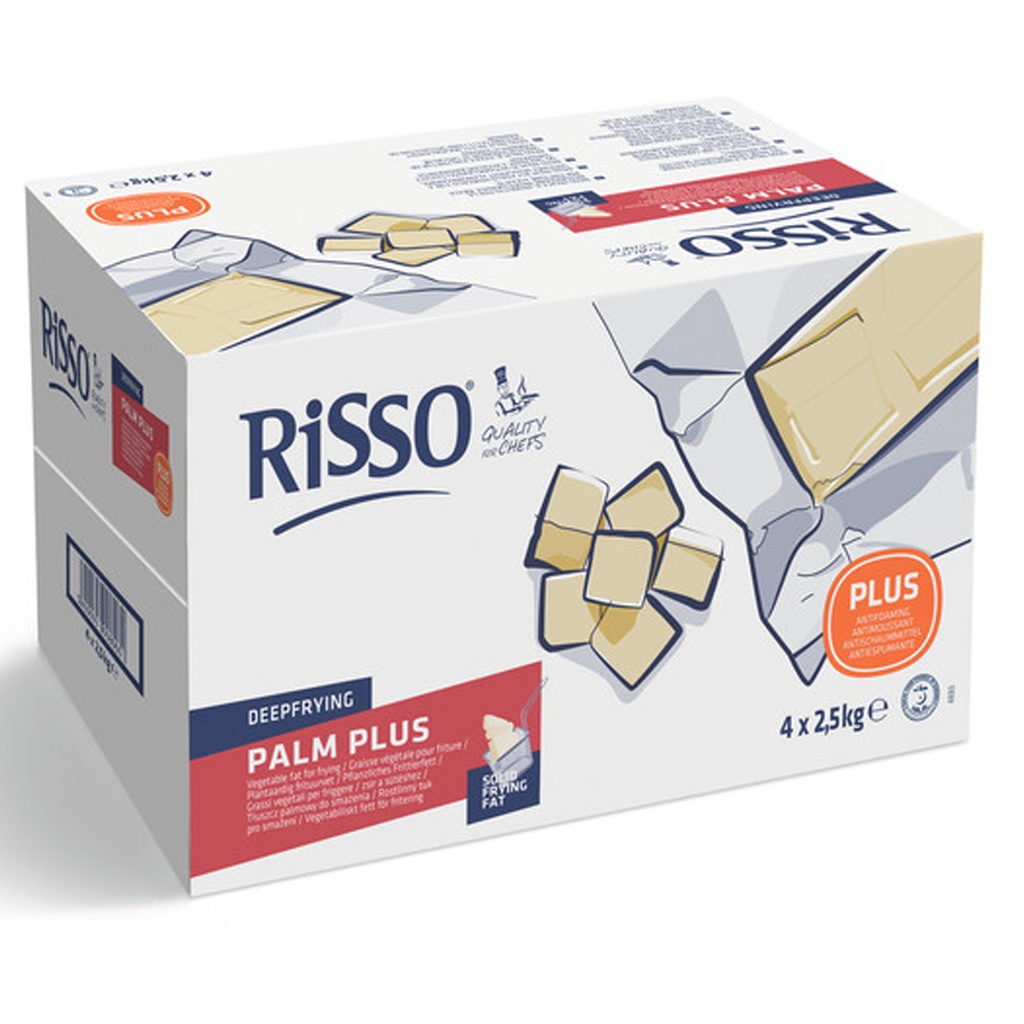 Risso Palm Plus Vandemoortele 4 x 2,5 kg