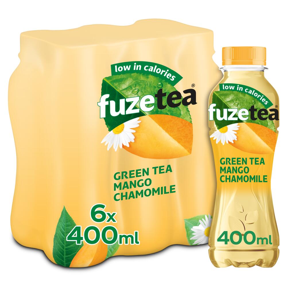 Fuze Green Tea Mango Chamomile Pet 4 x 6 x 40 cl