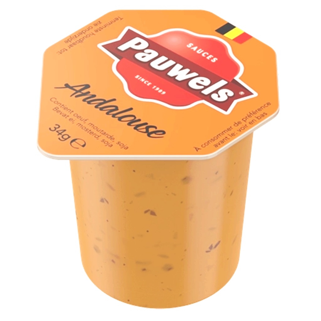 Sauce Andalouse Pauwels- Portions 120 x 34 gr