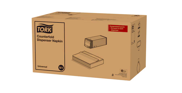 Dispenser Counterfold Napkins 30 x 33 cm Tork - 10935