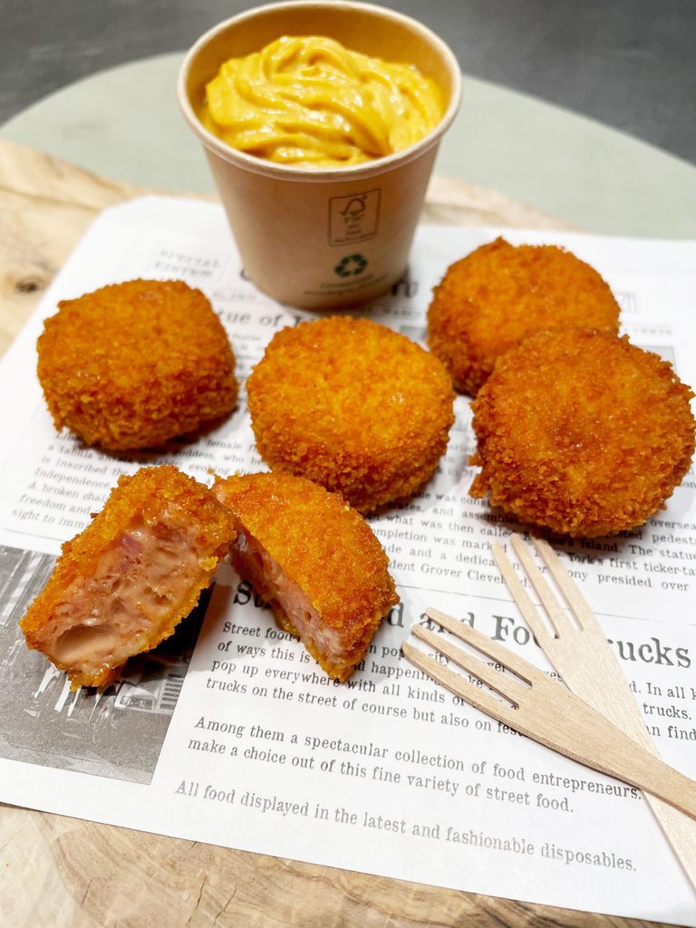 Grill Cheese Puckies Burgerland 15 x 22 gr