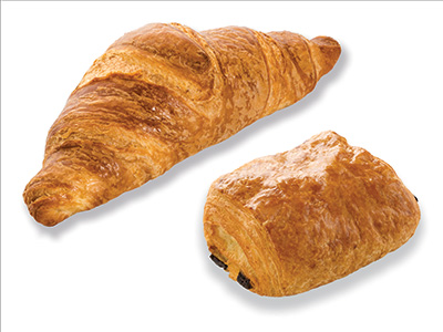 6528 Croissant & pain au choco mix pack Pastridor 2 x 24 x 70 gr