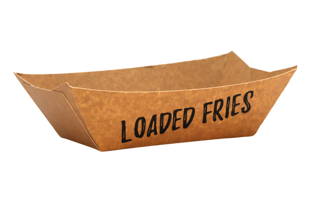 Barquette Frites Loaded Kraft 200 pcs