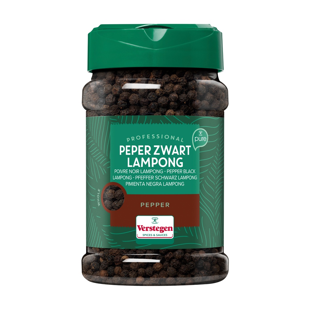 Peper Zwart Lampong heel 165gr Verstegen