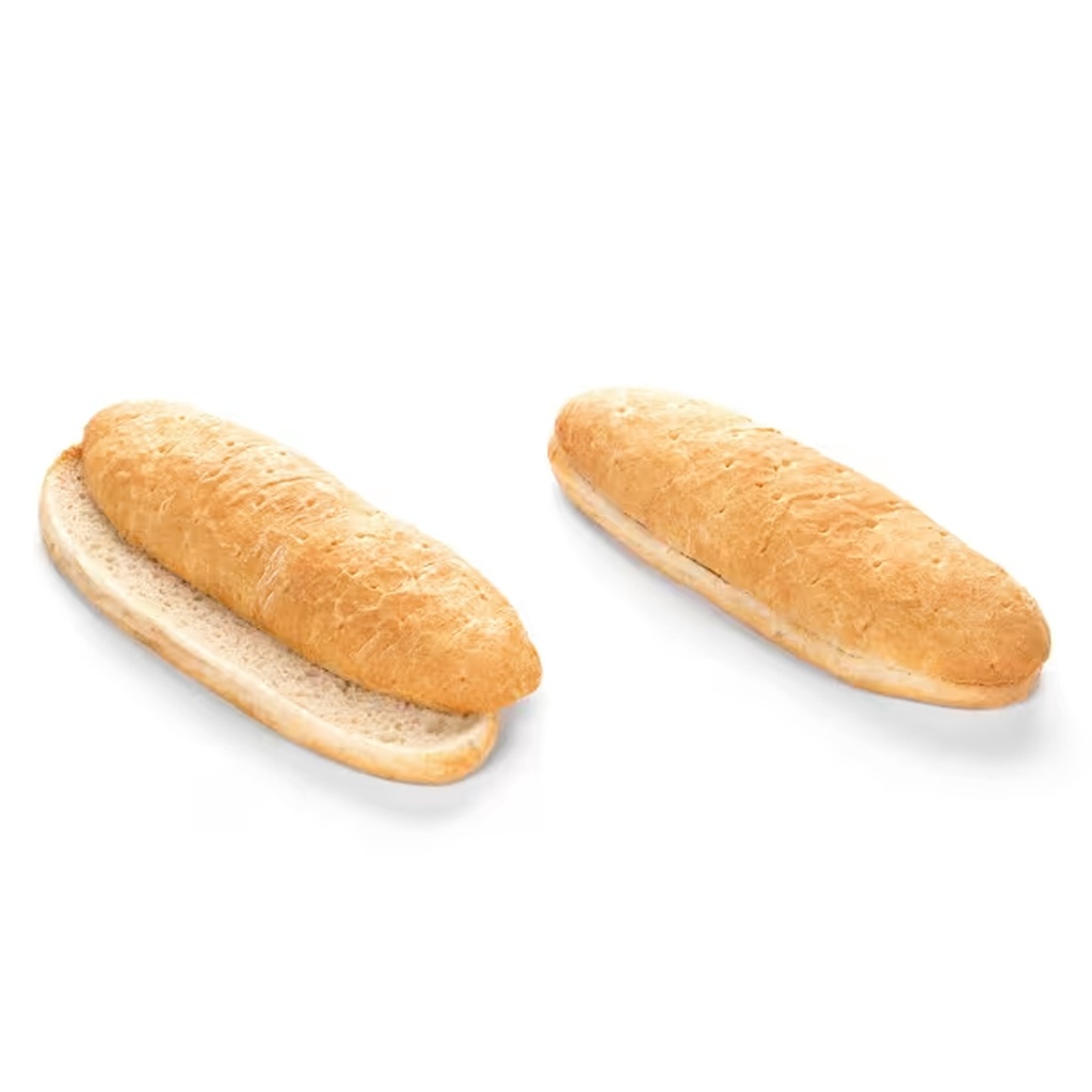 0483 Panini Focacina Pre-Sliced La Lorraine 7 x 6 x 80 gr
