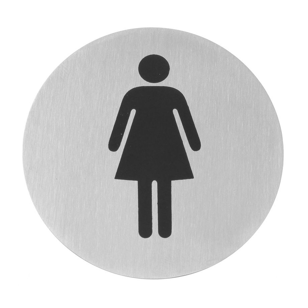Panneau De Porte Rvs - Femme - Hendi 663615