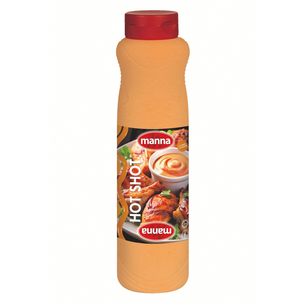 Hot Shot Saus Manna Tube 1 L