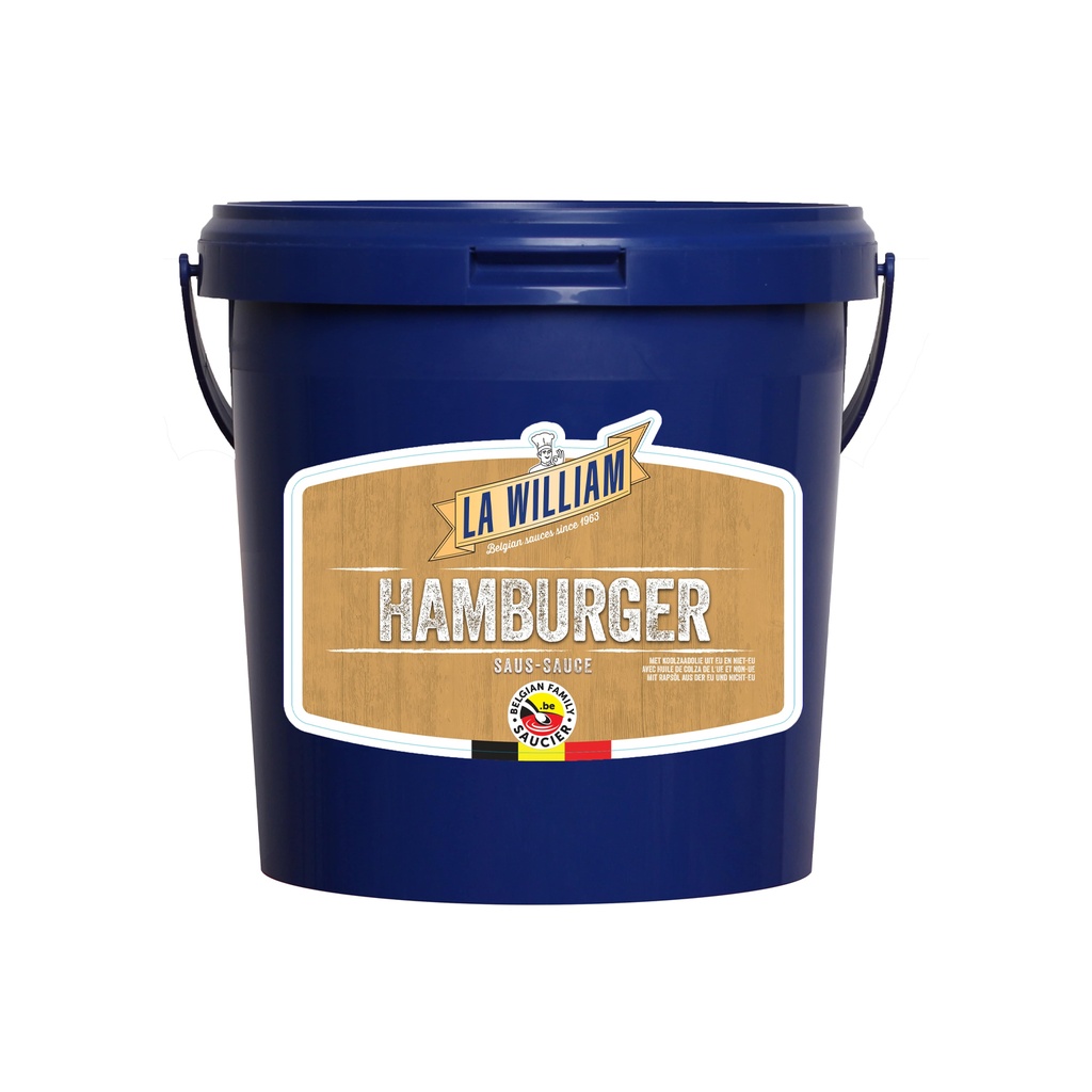Hamburger Sauce La William Seau 3 kg