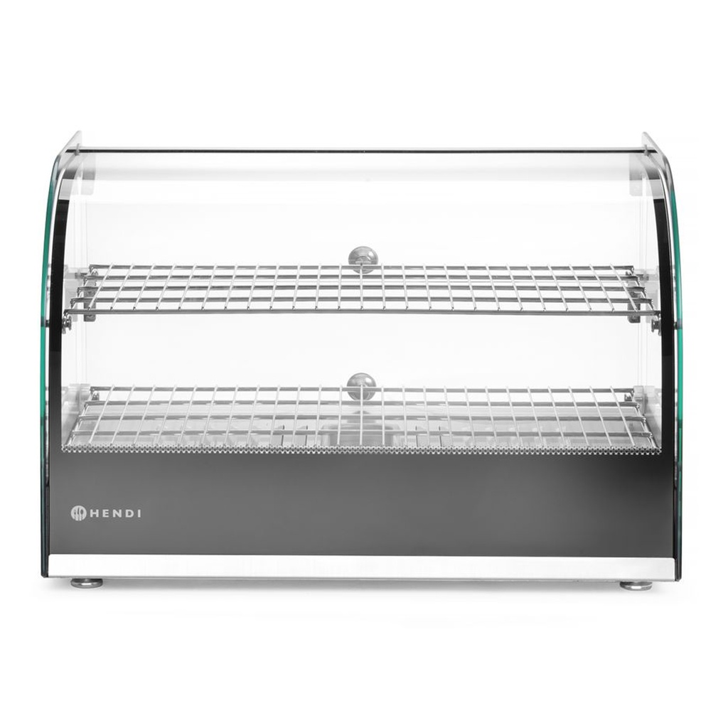 273999 Vitrine Chauffé Hendi 2 niveaus GN 1/1