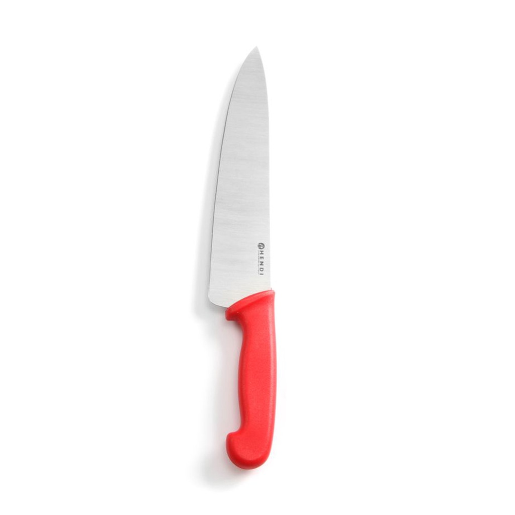 Couteau Cuisine Rouge 240/350 mm Hendi - 842720