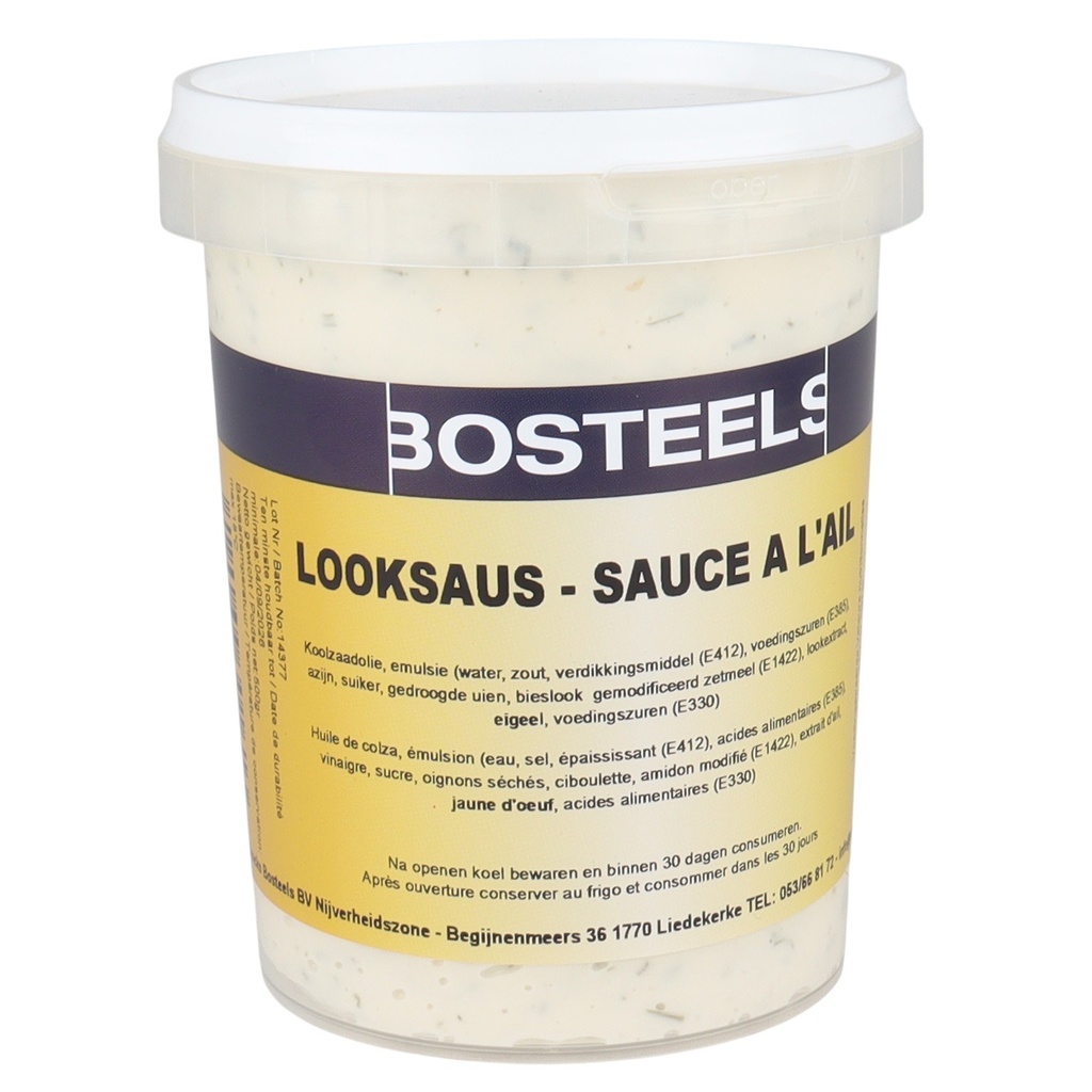 Aioli / Sauce Pitta Bosteels 500 ML 