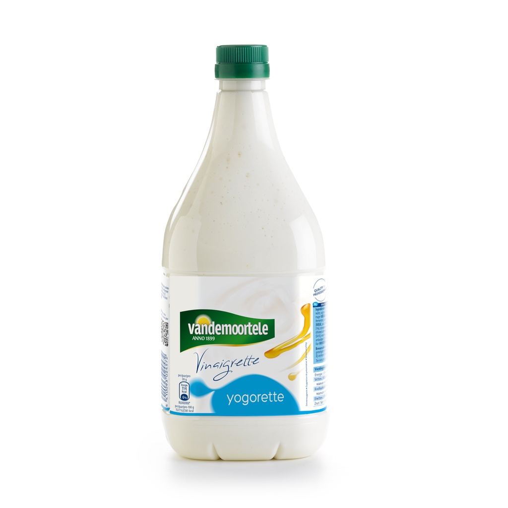 Vinaigrette Yogorette Yaourt Vandemoortele 2 L 