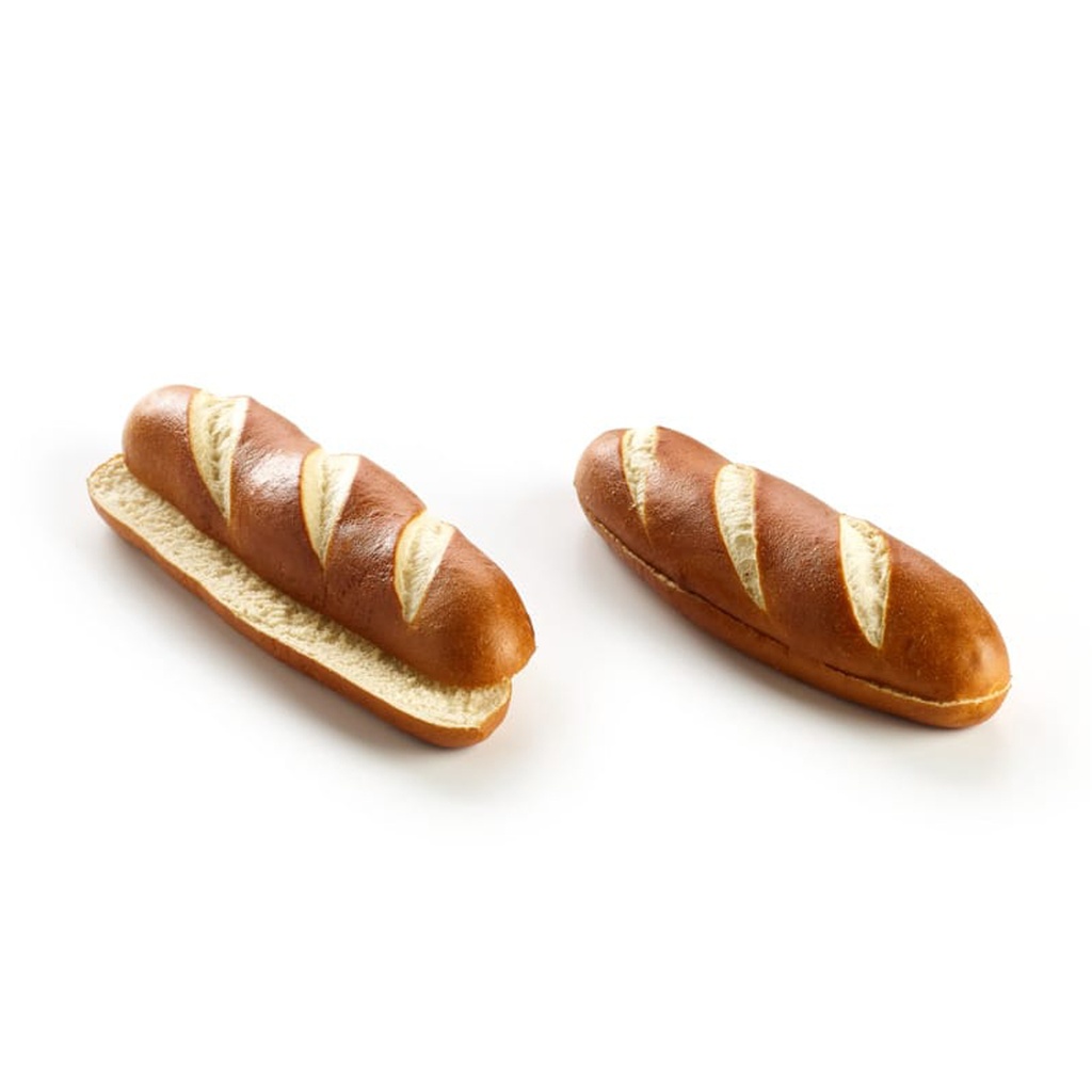 1725 Hot Dog Bun Precoupe La Lorraine 60 x 80gr