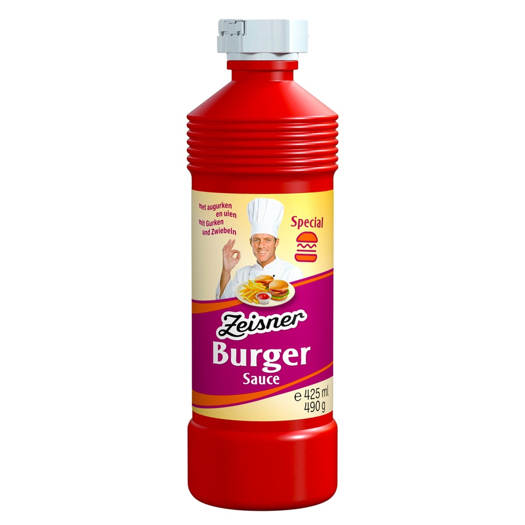 Sauce Burger Spécial Tube Zeisner 425 ml