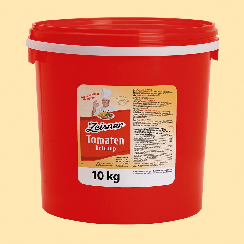 Tomates Ketchup Zeisner Seau 10 L 