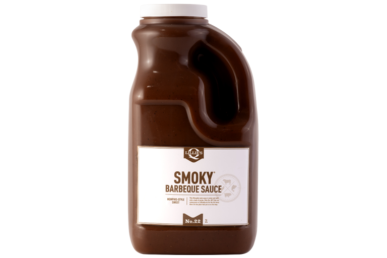 LA169.1 Lillie's Smoky BBQ Sauce La Streetfood 2 L