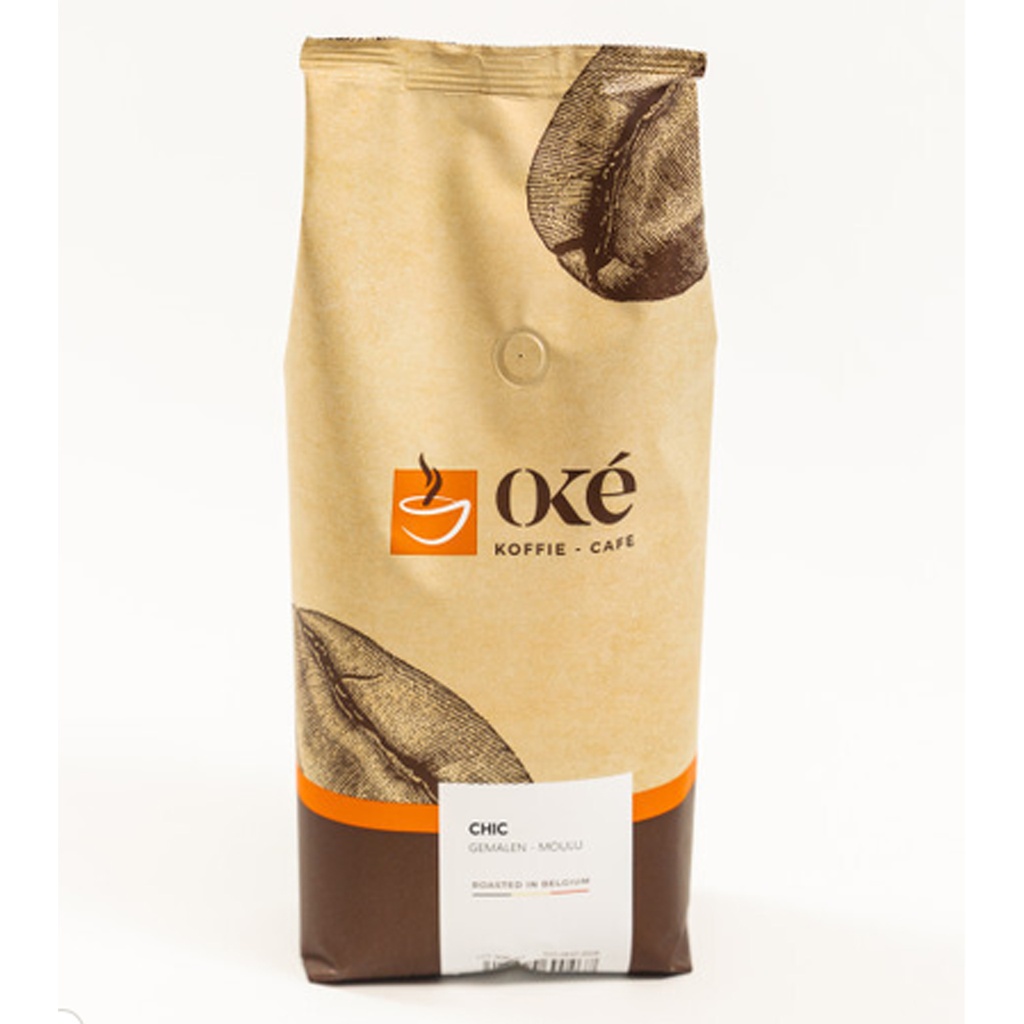 Oké Koffie Chic Moulu 1 kg