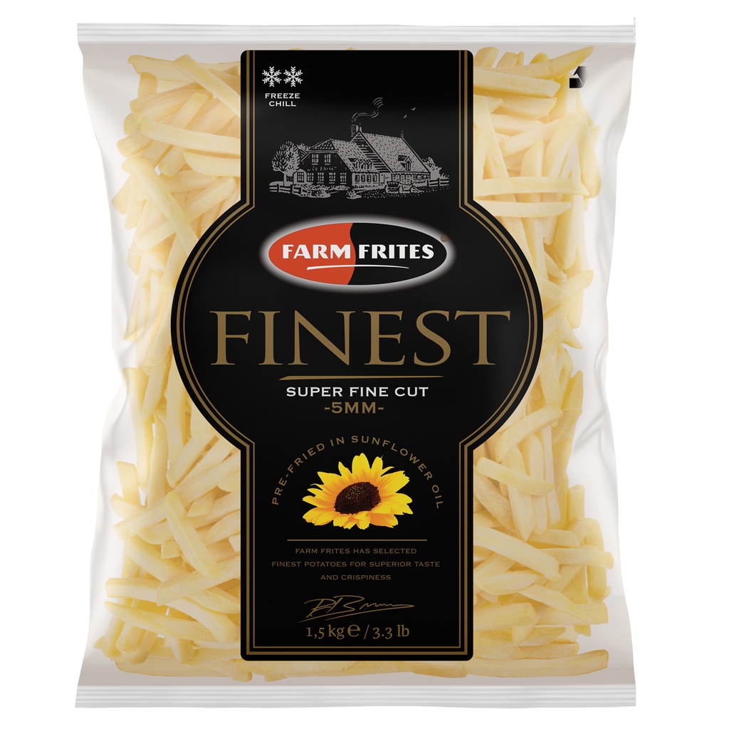 Frites Finest 5mm Farm Frites 1,5 kg