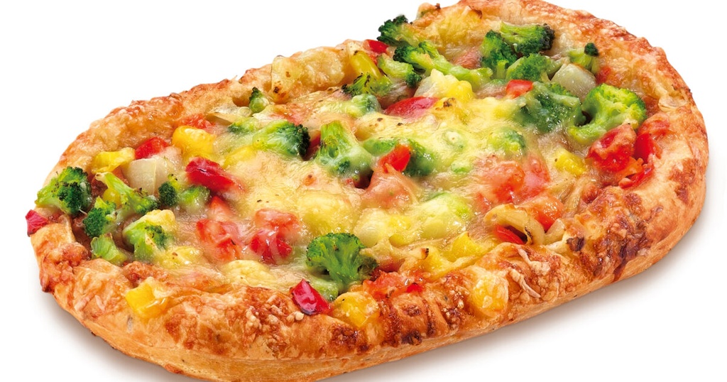 10008 Pizza végetarienne aux légumes Diversi Foods 200 gr
