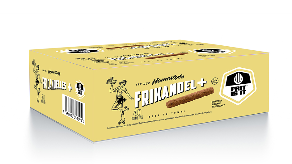 Fricandelle + Frit is it 40 x 85 gr