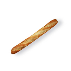 PASTRI 1555 BAGUETTE BLANCHE 57CM 28X270GR