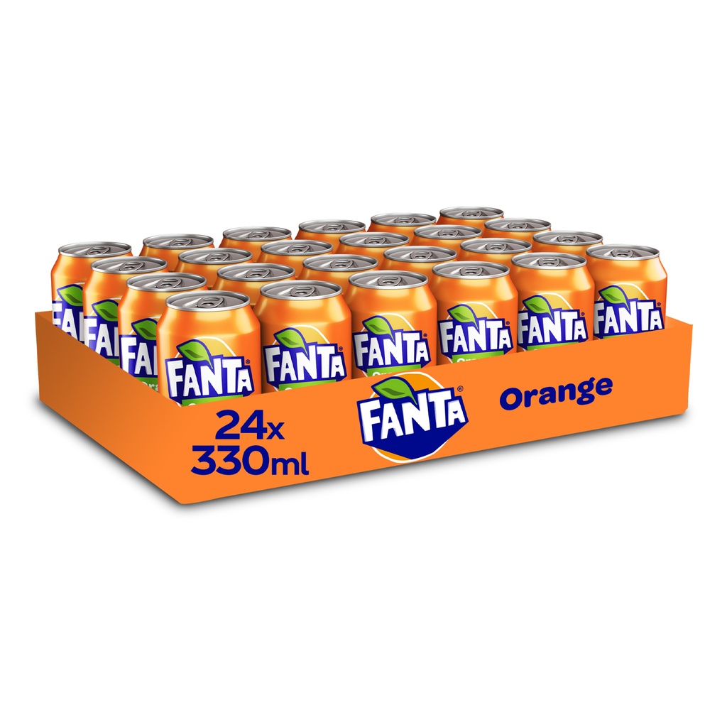 Fanta Orange (slim) Canette 24 x 33 cl - Promo
