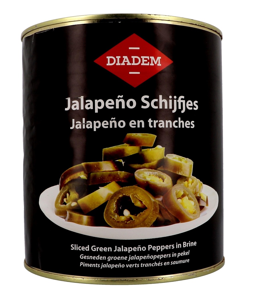Jalapeno Schijfjes Diadem Blik 3 L