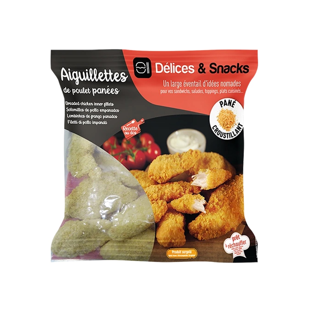 Aiguillettes de Poulet Crispy Délices & Snacks 1 kg