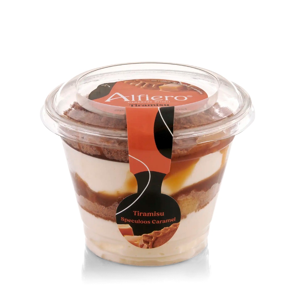 Tiramisu Spéculoos & Caramel Alfiero 12 x 100 gr