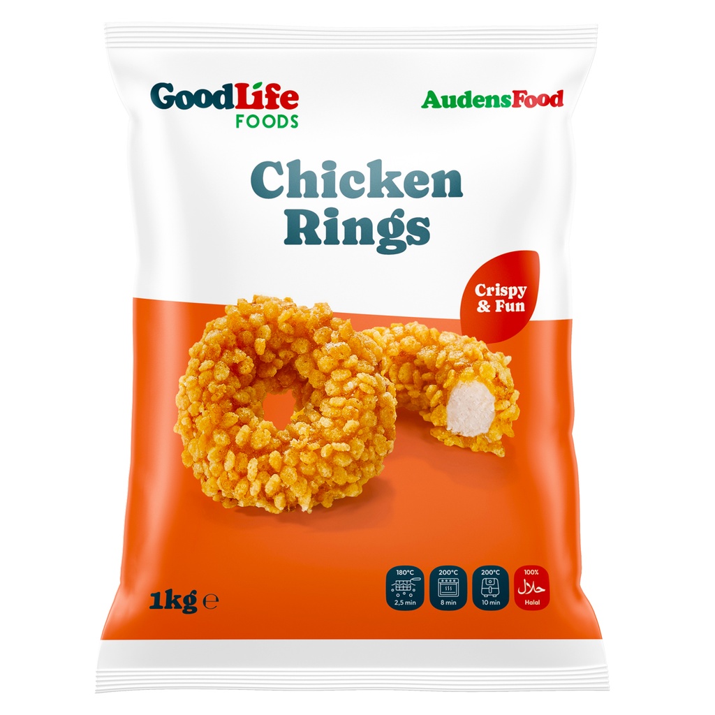 Chicken Rings Sweet & Smoky & Crispy Goodlife 1 kg