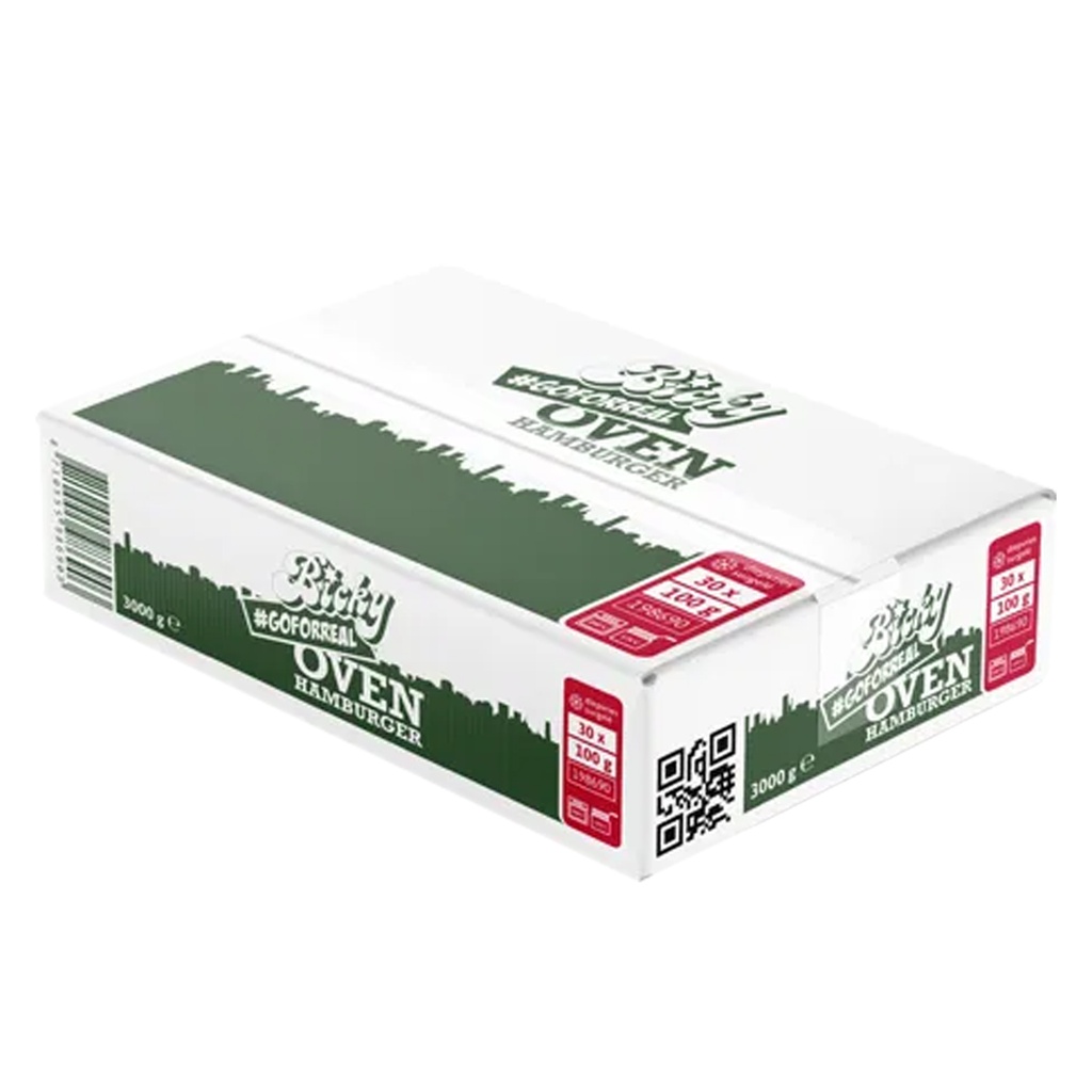 Bicky Oven Burger 30 x 100 gr