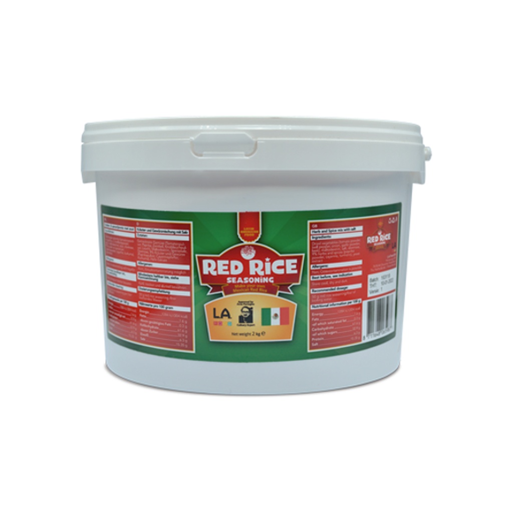 LA436 Mexican Rice Seasoning La Streetfood 2 kg