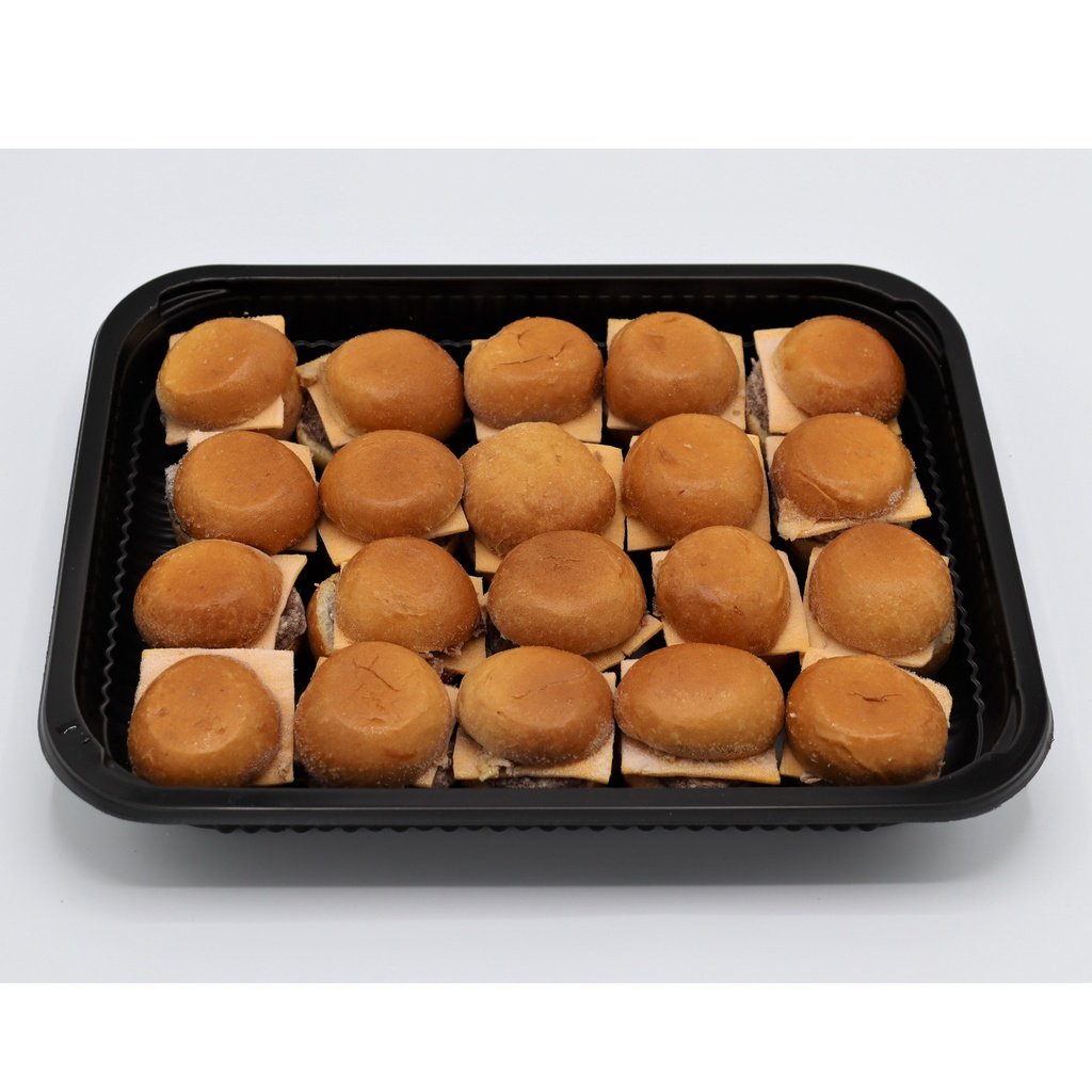Mini Hamburger Cheddar Sadie Toast 20 pcs